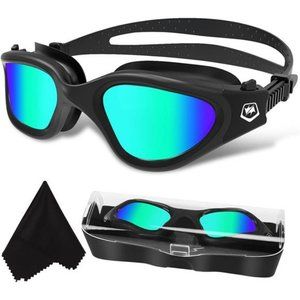 Swim Goggles Anti Fog Anti UV No Leakage Clear Vision Unisex NEW
